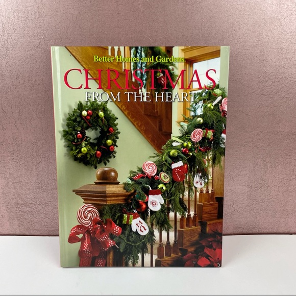 Better Homes And Gardens Christmas From The Heart Book Cookbook Crafts Art - Picture 1 of 7
